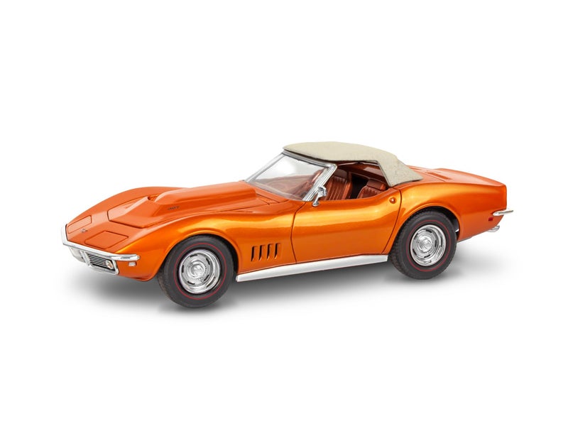 Revell 14572 â€™68 Corvette L/88 Convertible 2â€™N1 1:25 Scale 142-Piece Skill Level 4 Model Building Kit - Image 3