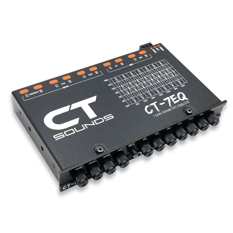 سي تي ساوندز CT7EQ 7 نطاق 12 دين معادل صوتي للسيارة