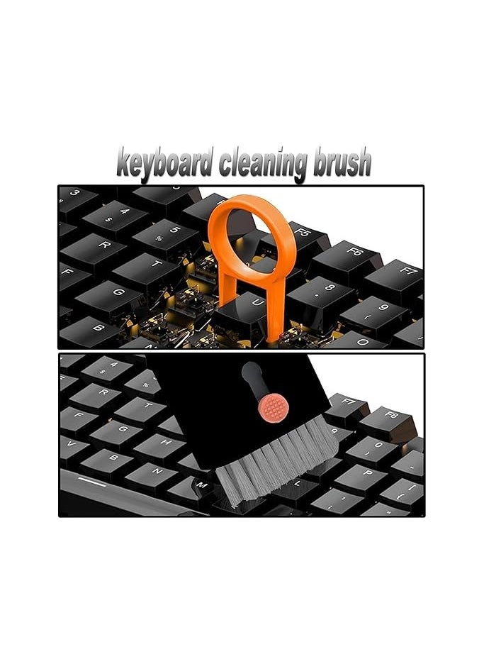 Generic Keyboard Screen Cleaner Kit, Multifunctional Laptop Cleaning Brush with Keycap Puller and Brush, Screen Wipe Tools for MacBook, Tablet, PC, Phones, Earphone  - Image 3