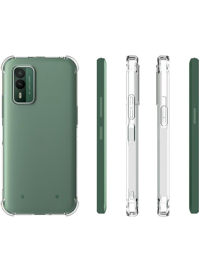 Case for Nokia XR21 5G, Shock-Resistant Flexible TPU Gasbag Protection Rubber Soft Silicone Anti Dropping Phone Cover - Image 3
