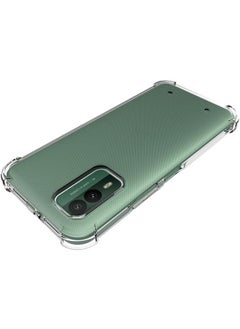 Generic Case for Nokia XR21 5G, Shock-Resistant Flexible TPU Gasbag Protection Rubber Soft Silicone Anti Dropping Phone Cover  - Image 4