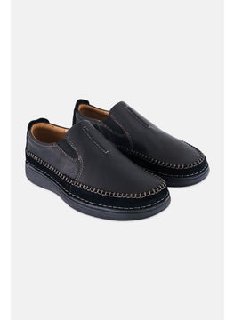 clarks Men Wide Nature 5 Walk Slip On Casual Shoes, Black  - Image 1