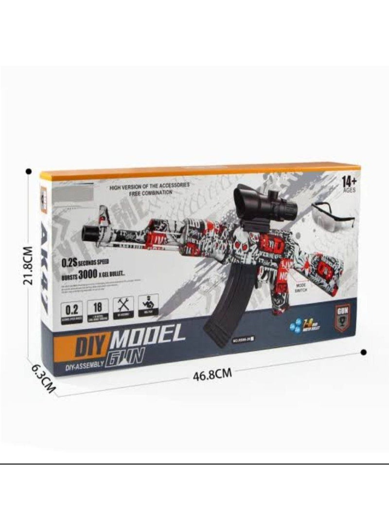 Automatic Battery-Operated Jelly Bullet Toy Gun - Image 3