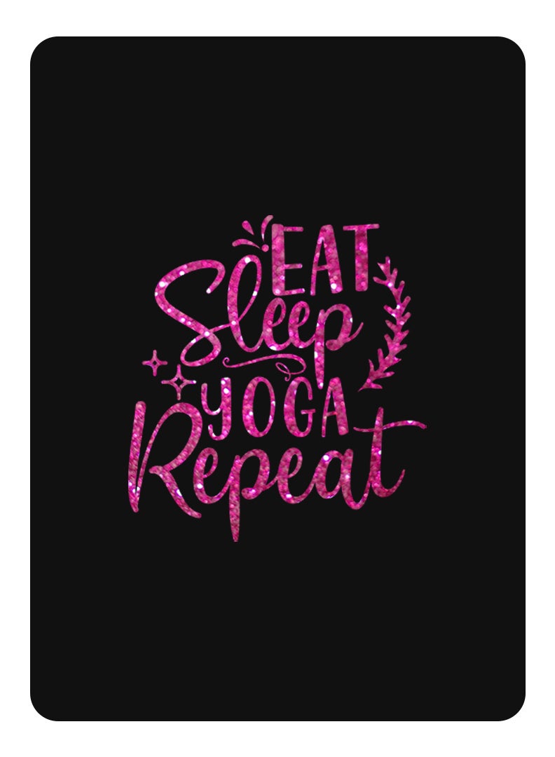 Theodor Protective Flip Case For Samsung Galaxy Tab S9 Ultra With Trifold Stand Auto Wake Sleep Shockproof Cover Eat sleep yoga repeat copy - Image 1