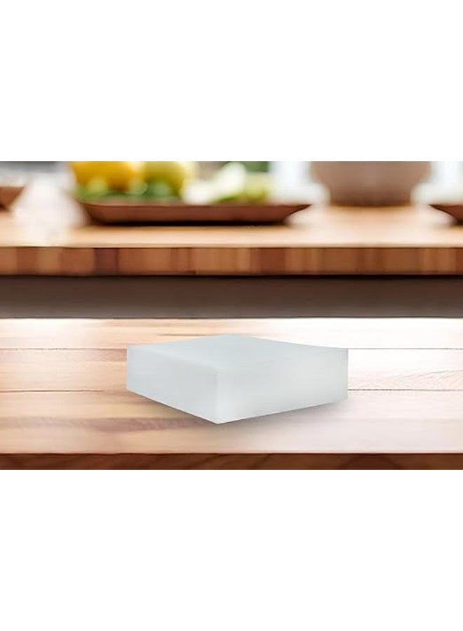 OKS Single Magic Sponge Eraser - Heavy Duty Stain & Grime Remover | Detergent-Free Cleaning for Walls, Tiles & Kitchen Surfaces | 14×9×3cm - Image 4