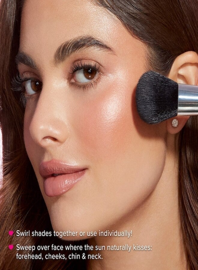 Too FacedCosmetics Too Faced Cosmetics Sun Bunny Luminous Blushing Bronzer – Sun Bunny Luminous Tan – 0.28 oz / 8 g - Image 3