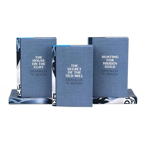 Juniper Books Hardy Boys Set | 5-Volume Hardcover Book Set with Custom Designed Book Covers | Author Franklin W. Dixon - Image 3