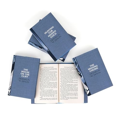 Juniper Books Hardy Boys Set | 5-Volume Hardcover Book Set with Custom Designed Book Covers | Author Franklin W. Dixon - Image 4