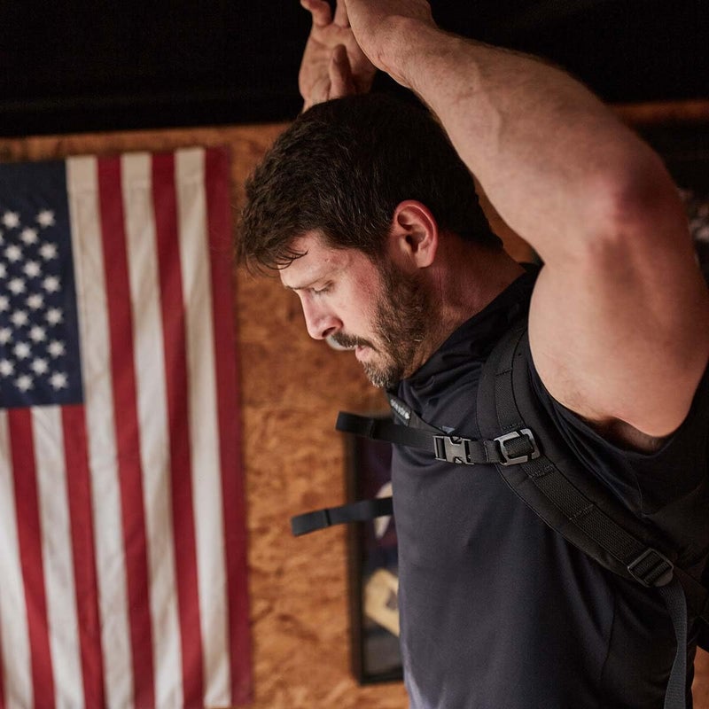 GORUCK Rucksack Training Sternum Strap - Adjustable Front Backpack Chest Belt w/Quick Release Military Grade Buckle for Secure Fit & Enhanced Stability, 17in x 7.5in, Redesign for Heavy Loads, Black - Image 3