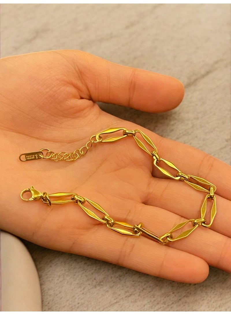 إيكوال اسوارة نسائية عصرية وأنيقة مصنوعة من الاستانلس ستيل - Image 4