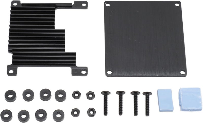 Aluminium Alloy Case for Orange Pi Zero 3, Passive Cooling Enclosure with Precise Cutouts, Heat Dissipation Shell for Development Board, Includes Top Cover Base Plate and - Image 1
