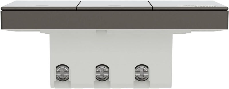 Schneider Electric AvatarOn C 3 Gang Switch - Dark Grey - Image 2