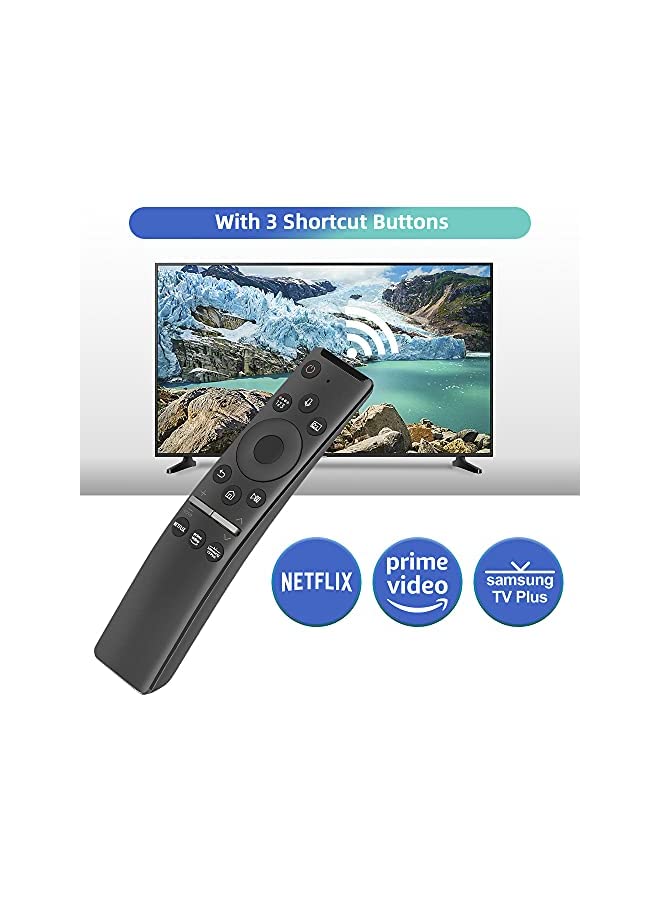 PROMASS Universal Voice Remote Control for Samsung TV Remote All Samsung LED QLED UHD SUHD HDR LCD HDTV 4K 3D Curved Smart TVs, with Shortcut Buttons for Netflix, Prime Video, Samsung Plus - Image 5
