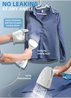 DOSCHER Steam Iron 1500W Handheld Steamer Garment Steamer for Clothes Portable Iron Steam with Strong Penetrating 280ml  - Image 5
