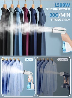 DOSCHER Steam Iron 1500W Handheld Steamer Garment Steamer for Clothes Portable Iron Steam with Strong Penetrating 280ml  - Image 2