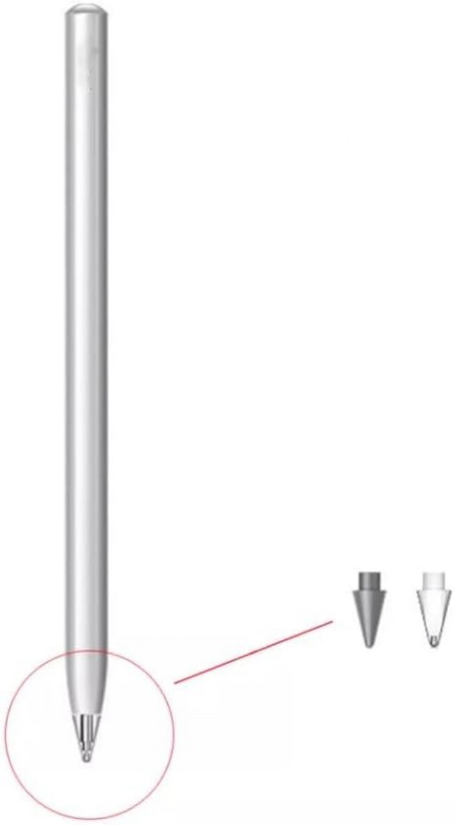 2 قطع من أطراف القلم القابلة للتغيير لقلم Huawei M-Pencil الجيل الثاني، قطع احتياطية لنهاية القلم، مناسبة للشاشات التي تعمل باللمس، نوع CD54، لون شفاف. - Image 2