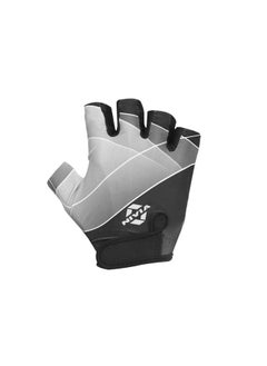 Nivia Crystal Sports Glove For Men&Women, Gloves Gym Workout, Gym Accessories Men, Gym Gloves Men Workout, Sport Glove, Fitness Gloves, Hand Glove Gym Men, Grip Gloves, Exercise Gloves(Grey/Black)  - Image 2