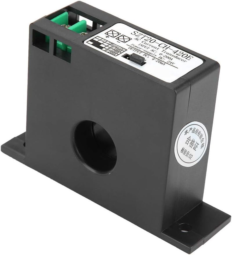 Wal front Current Transmitter, SZT20-420E Current Transducer Transmitter Transformer Sensor AC Current Converter 0-200A - Image 3