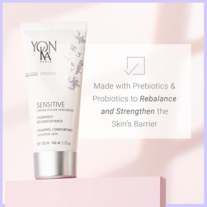 Yonka Sensitive Creme | Hydrating Facial Moisturizer for Sensitive Skin | Prebiotic and Probiotic Skincare | Fragrance-Free | 1.72 oz - Image 4