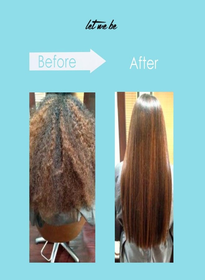 Let Me Be دعني أكون بروتين ملس 500 مل وقناع بيورستور 250 جرام - مجموعة فرد الشعر وإصلاحه بخطوة واحدة - نظام الكيراتين البرازيلي للتحكم في التجاعيد، اللمعان، وترطيب الشعر العميق - Image 4