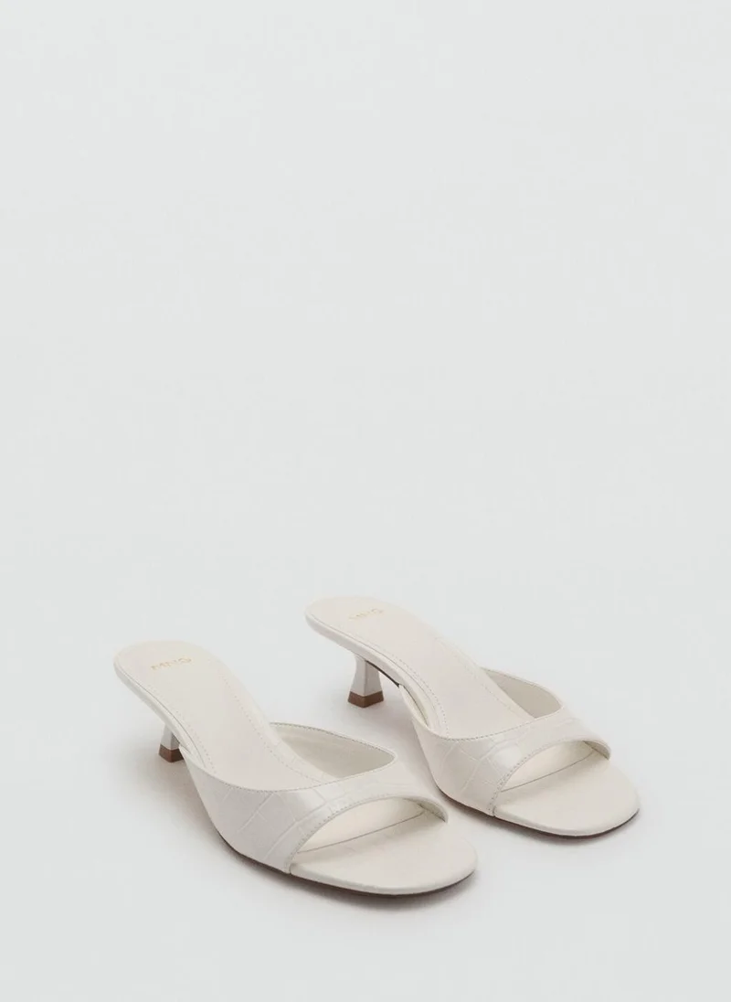 مانجو Kitten Heel Sandals