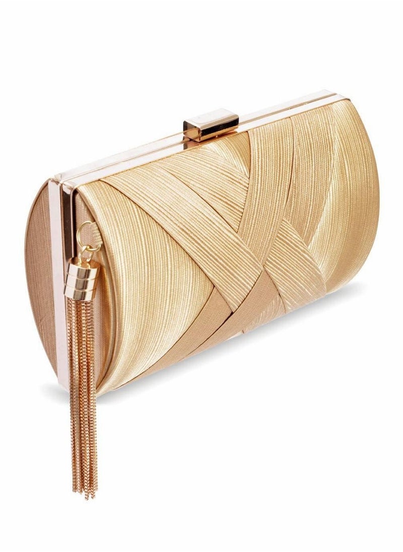 SYOSI - Womens Evening Clutch Bag Designer Evening Handbag, Lady Party Clutch Purse - Image 1