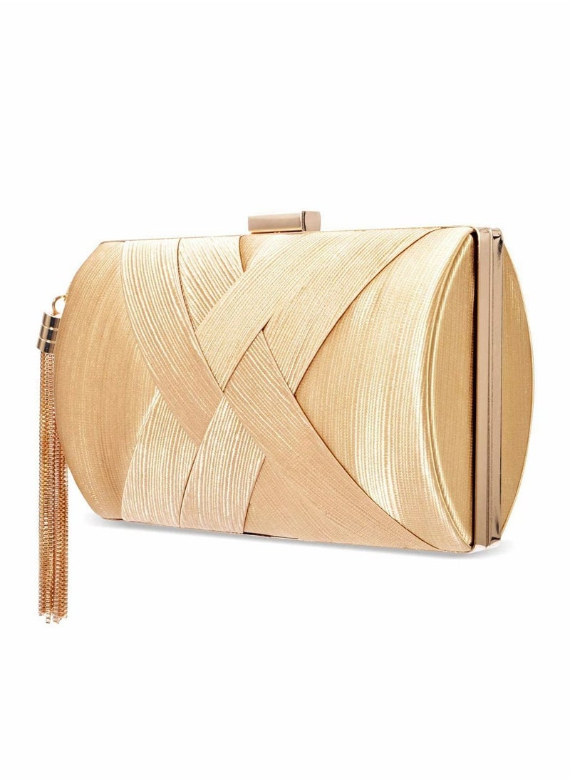 SYOSI - Womens Evening Clutch Bag Designer Evening Handbag, Lady Party Clutch Purse - Image 1