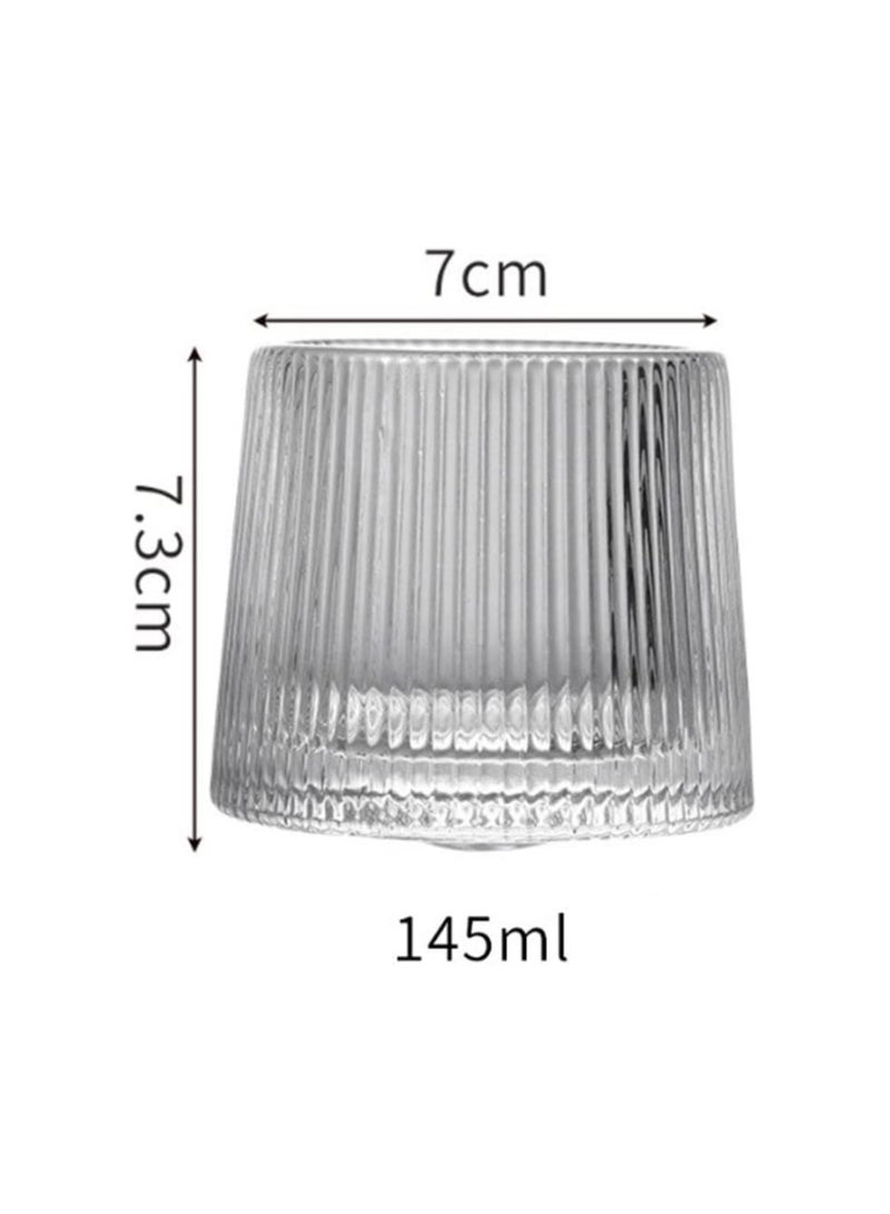 MIBRU Coffee Cortado Glass Cup Suitable For Specialty Coffee Espresso Shots Modern Drinking Elegant Glasses 145Ml Color Transparent  - Image 3