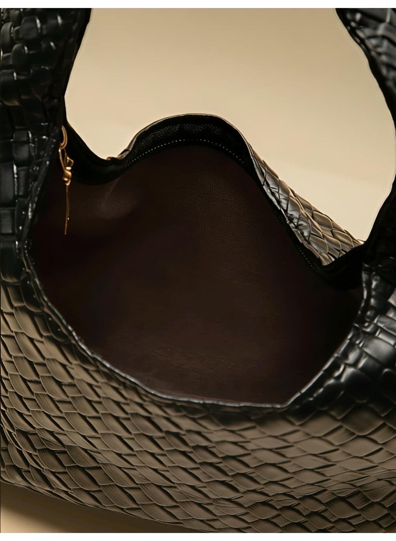 Shein Leather Underarm Baguette Bag - Image 2