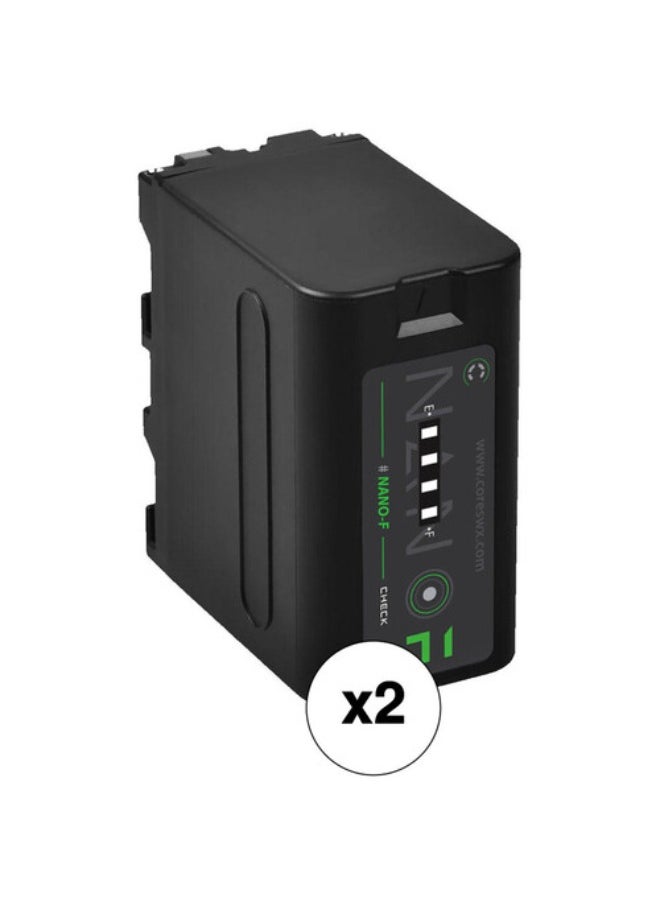 Core Core SWX 7.2V NP-F970 L-Series Lithium-Ion Battery Pack (2-Pack)  - Image 1