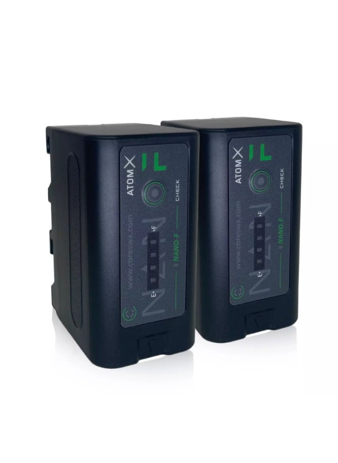 Core Core SWX 7.2V NP-F970 L-Series Lithium-Ion Battery Pack (2-Pack)  - Image 3