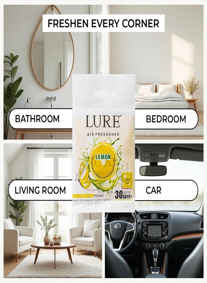 لور معطر جو جل لور للجيب للحمام والمرحاض والمنزل | حماية من الجراثيم | يدوم حتى 30 يومًا - ليمون 10 جم (عبوة من 6 قطع) - Image 4