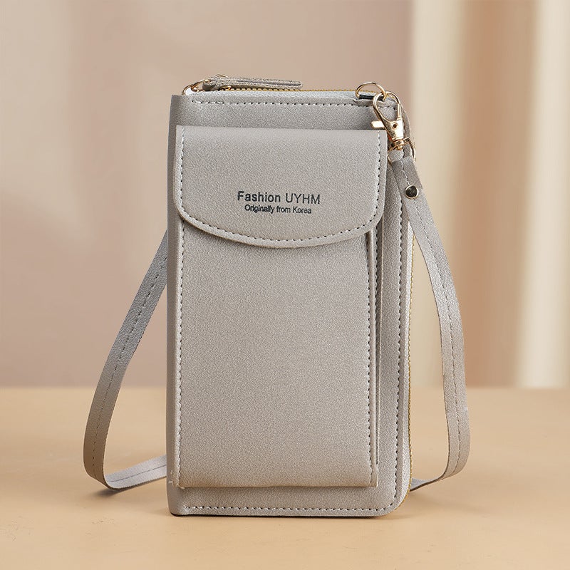 New Mobile Phone Bag Women'S Fashionable All-Match Korean Style Mini Small Satchel Student'S Large Capacity Multi-Card Wallet Card Bag For Women - Image 4