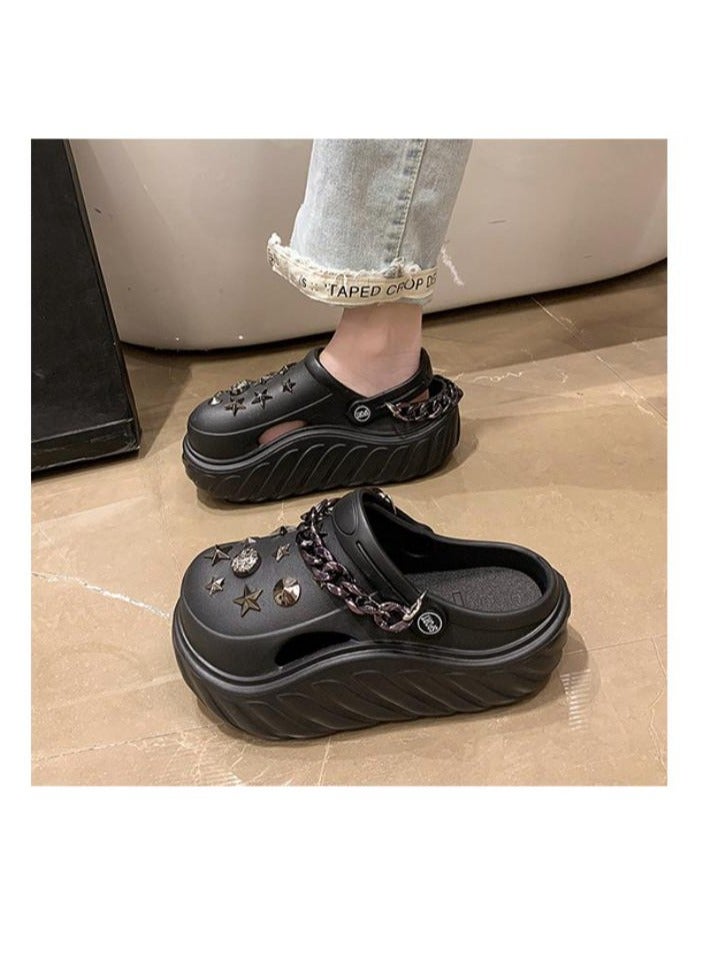 KUYING Wear Non Slip Lightweight Perforated Shoes For External Wear  - Image 3
