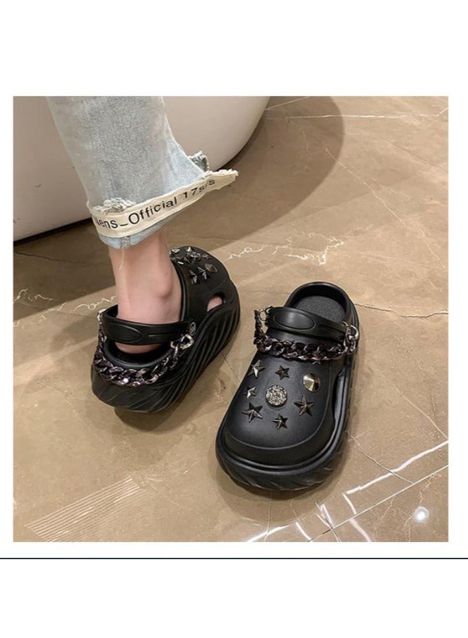 KUYING Wear Non Slip Lightweight Perforated Shoes For External Wear  - Image 4