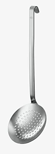 RÖSLE Rosle Skimmer, Drainer, Lifter, Flat with Coarse Perforation, 12cm, Hook, 10052 - Image 2