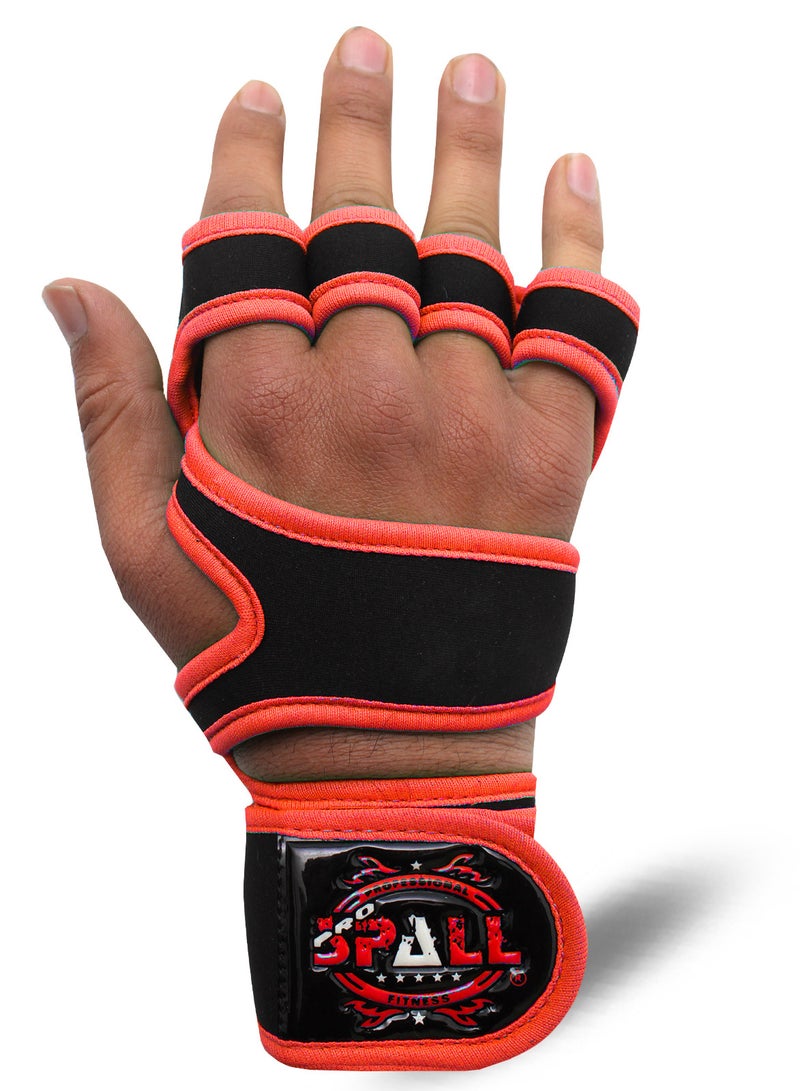 Spall Half Finger Gym Weight Lifting Gloves For Gym Training Fitness Dumbbell Pull Ups Exercise Breathable Super Lightweight - Image 1