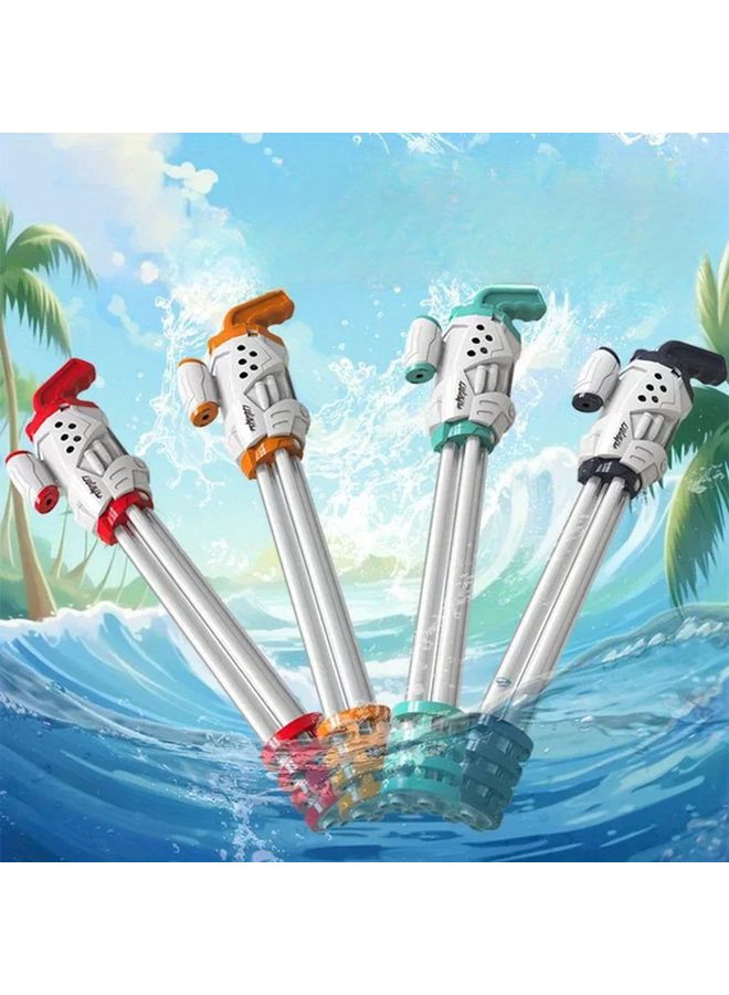 Brown Retractable Water Gun Large Capacity Heavy Duty Super Soaker for Outdoor Battles - Image 5