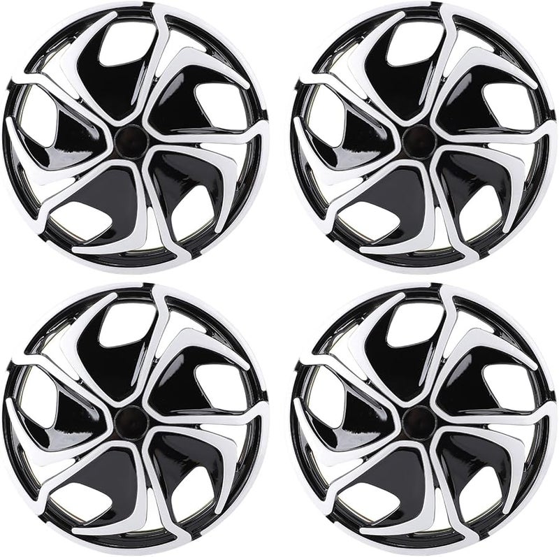 14 بوصة واقيات عجلة كاملة التغطية تناسب معظم السيارات والشاحنات وسيارات الدفع الرباعي مجموعة من 4 قطع - Image 1