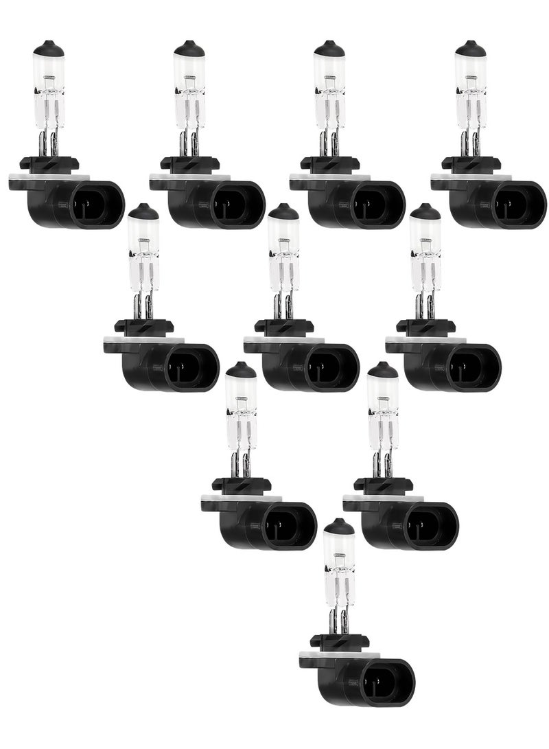 10 قطع من مصابيح الهالوجين عالية الأداء من LIGRO مصنوعة من زجاج الكوارتز عالي الجودة لإضاءة ساطعة وواضحة 881 12 فولت/27 وات 1 قطعة BL10306 - Image 1
