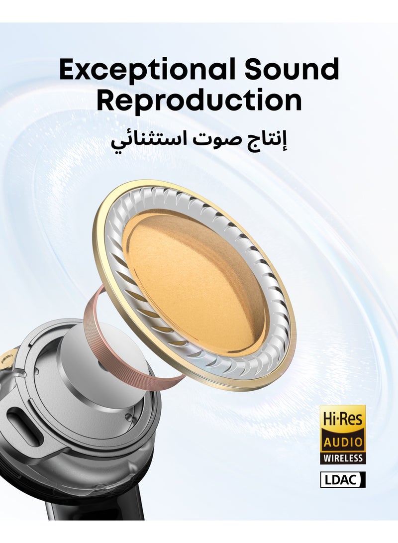 ساوند كور ليبرتي 5 من أنكر، سماعات أذن لاسلكية مع خاصية إلغاء الضوضاء، تقليل الصوت أقوى بمقدار 2x، إلغاء الضوضاء التكيفي في الوقت الحقيقي، شحن سريع، صوت دولبي، مكالمات واضحة بفضل 6 ميكروفونات ذكية، عمر بطارية طويل - Image 5