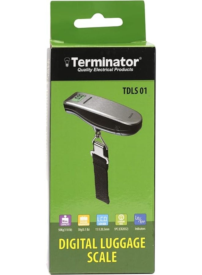 Terminator Portable Digital Luggage Scale 50Kg TDLS 01 - Image 4