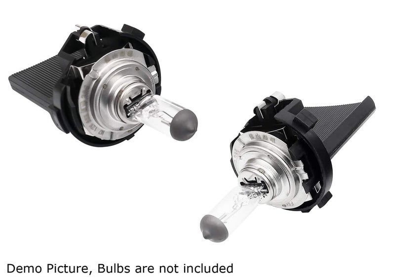 iJDMTOY One Pair OE-Spec H7 Bulb Socket Retainer Holder Adapters, Compatible with Volkswagen Golf GTI Passat Tiguan EOS, etc - Image 3