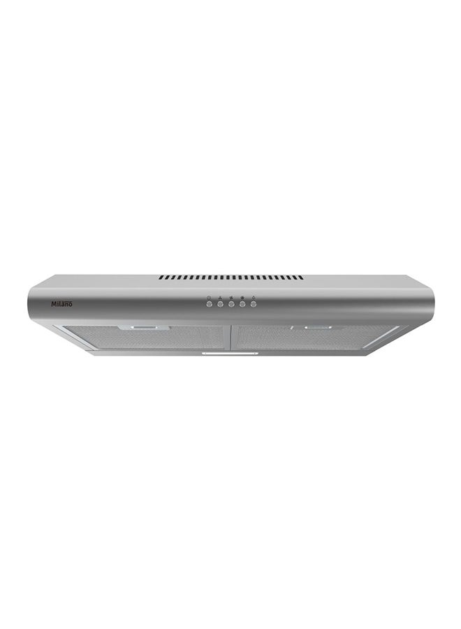 Milano Kitchen Hood – High-Performance Stainless Steel Range Hood with Powerful Ventilation, Energy Efficient, Easy to Clean, Noise Reduction Technology, Perfect for Modern Kitchens  60Cm Chrome