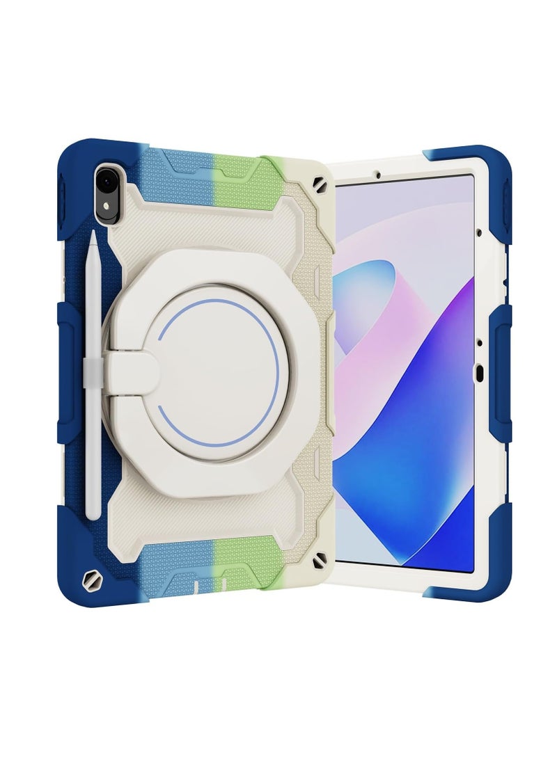 Tablet computer bag, children's protective cover for Xiaomi pad 6/6 Pro 11 inches (front pen slot) inch, 360° rotating handle bracket protective cover 3 in 1 anti-fall shell, anti-fall, shoulder str - Image 2