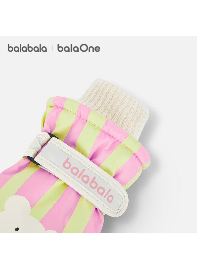 Balabala Balaone Kids Gloves Boys Girls Ski Gloves Comfortable Warm Cute 208425162204 - Image 2
