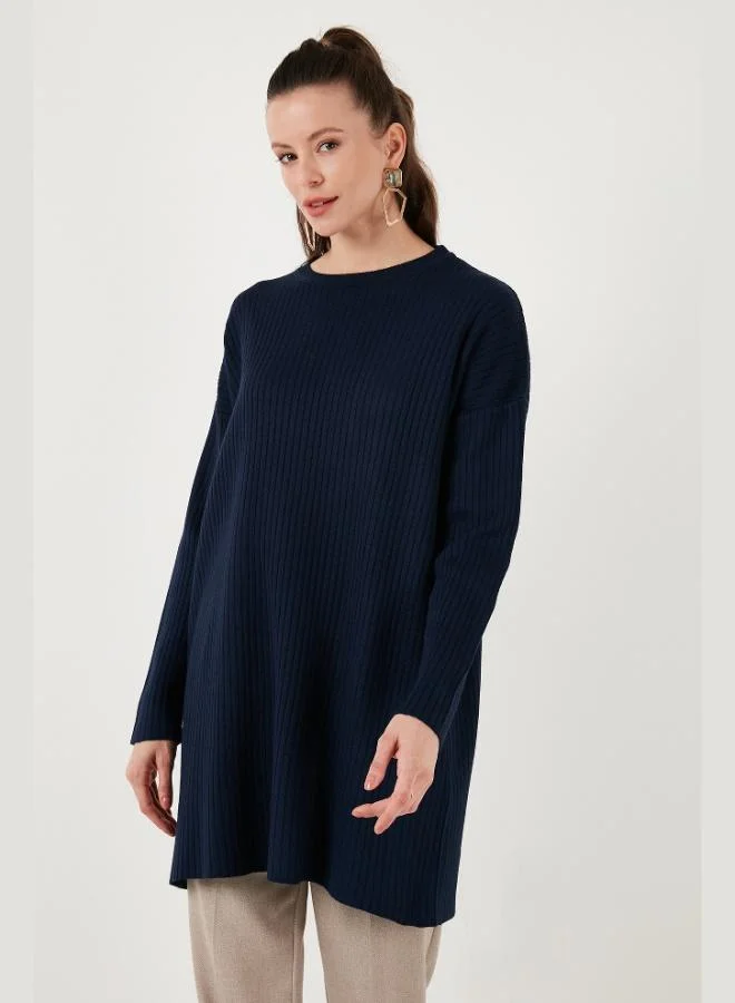 Lela Lela Triko Modest Crew Neck Sweater Women's SWEATER 4616152