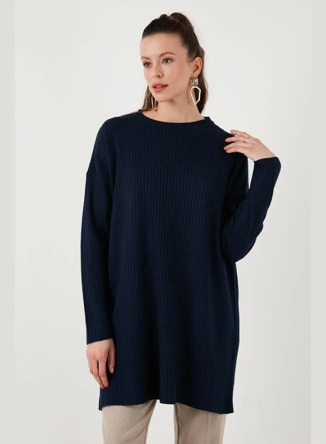 Lela Lela Triko Modest Crew Neck Sweater Women's SWEATER 4616152