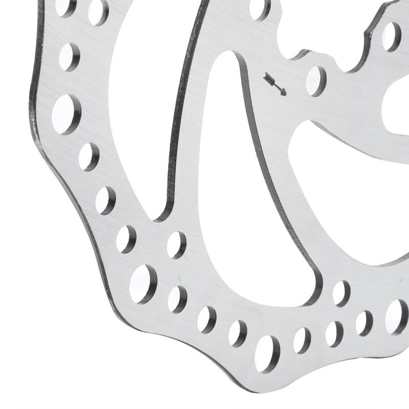 Stainless Steel Brake Disc Rotor: 1pc Premium Stainless Steel - Easy To Install Brake Accessory for Electric Scooter Maintenance & Repair - Image 5