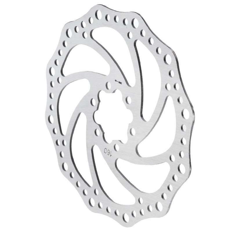 Stainless Steel Brake Disc Rotor: 1pc Premium Stainless Steel - Easy To Install Brake Accessory for Electric Scooter Maintenance & Repair - Image 4